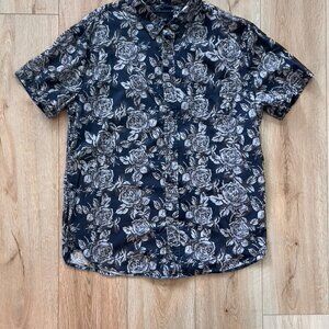 BLACK FLORAL RAILS S/S SHIRT